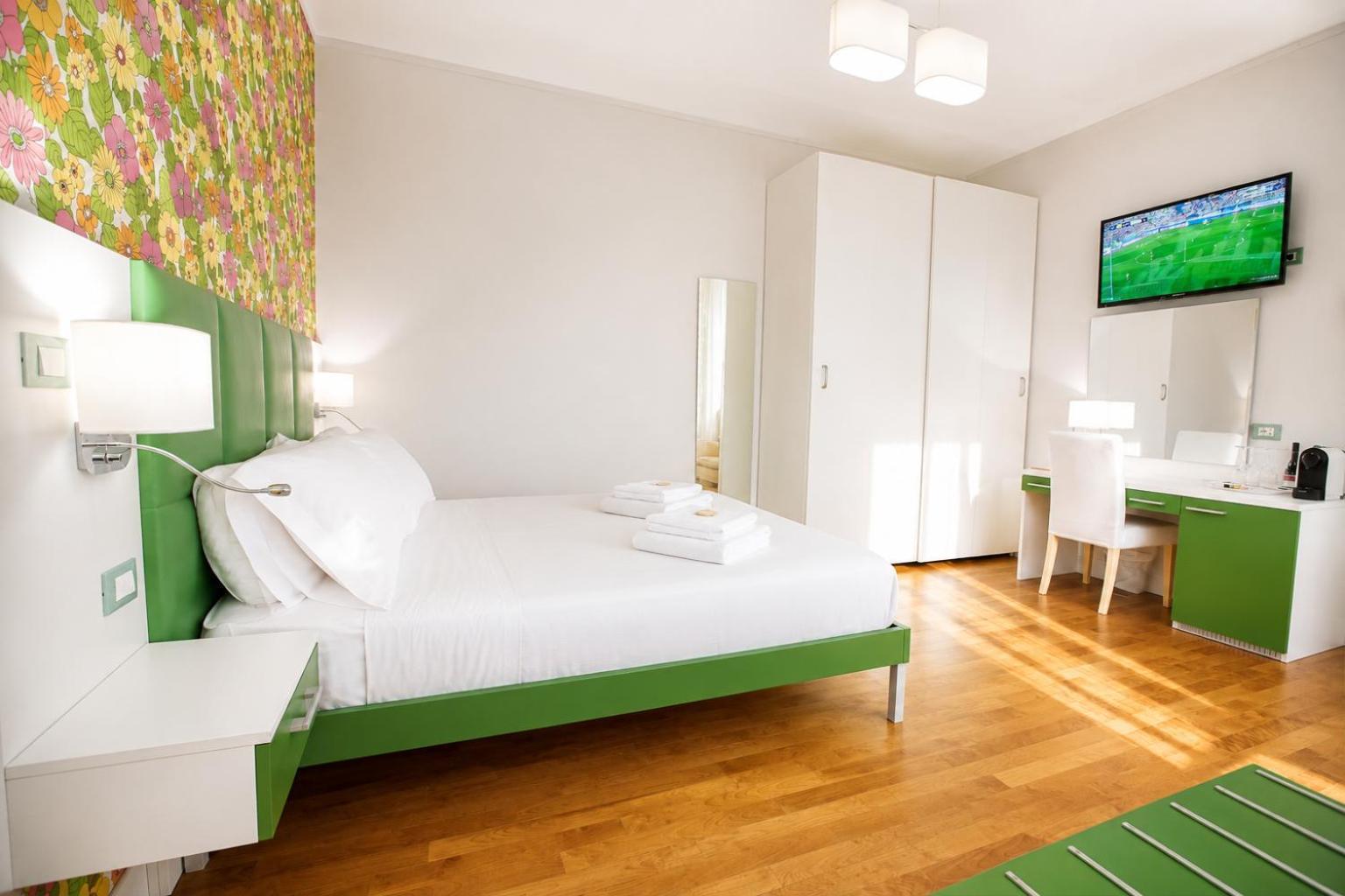 Suite con 2 Camere da Letto e Balcone